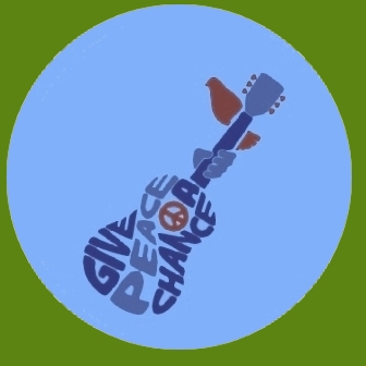 bf31 Give Peace a Chance hellblau