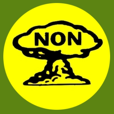 bu29 Gegen Atomwaffen gelb