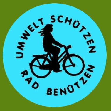bu46 Rad benützen blau
