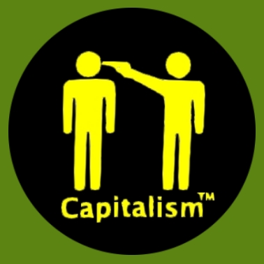 ba34 Capitalism schwarzgelb
