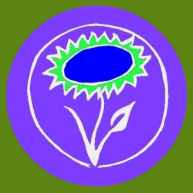 bv02 Veganblume lila