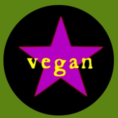 bv07 Veganstern schwarzlila