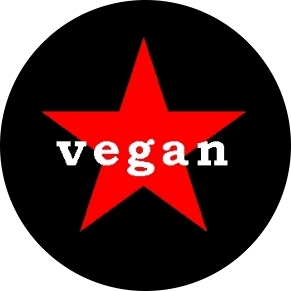 bv31 Veganstern schwarzrot