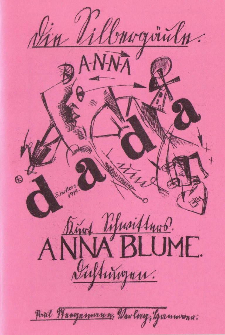 Kurt Schwitters Anna Blume Dichtungen (i27