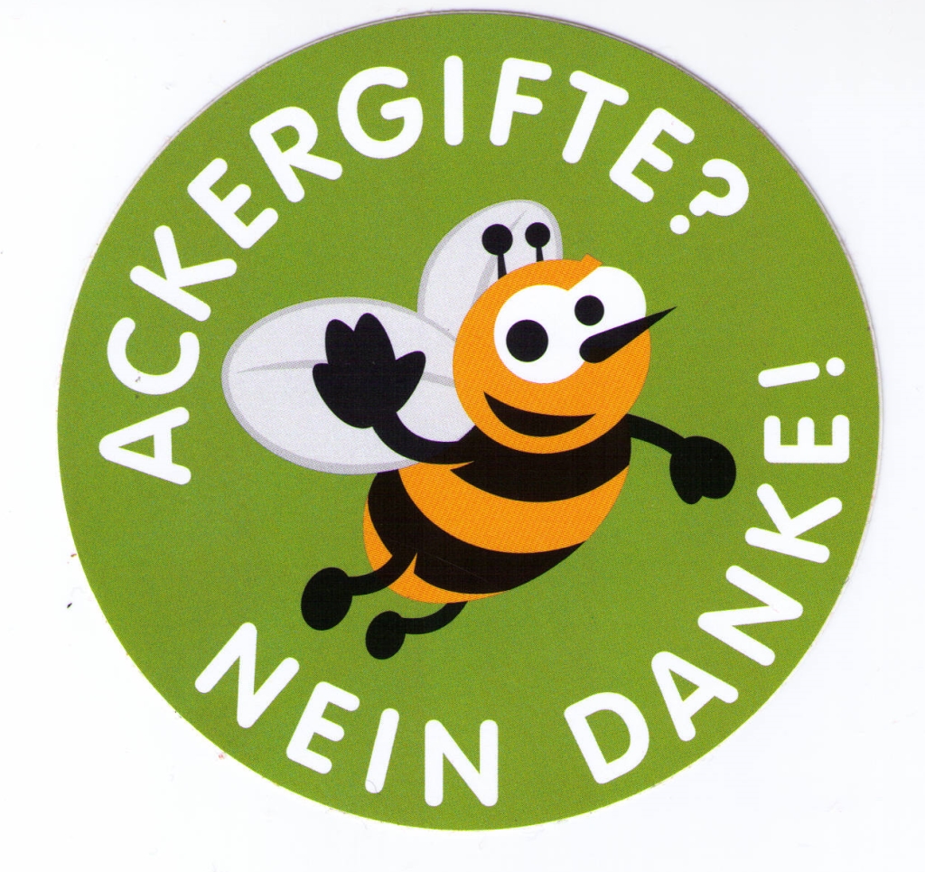 Aufkleber Ackergifte? Nein Danke! (K128)