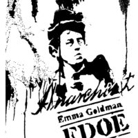 Emma Goldman (Graffiti) - 10 Postkarten 2.00 (pk88)